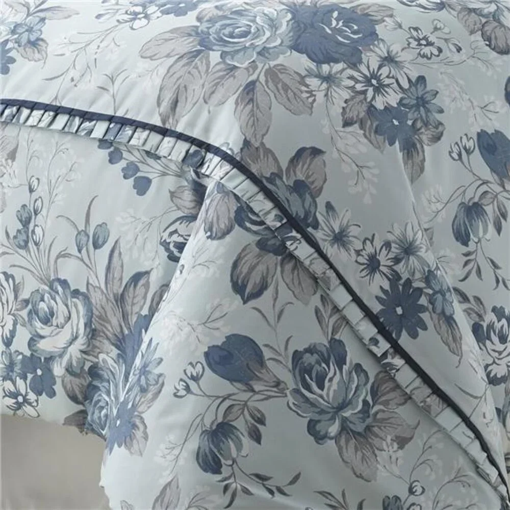 Amrapur Overseas | Farmhouse 8-Piece Floral Comforter Set (King)
